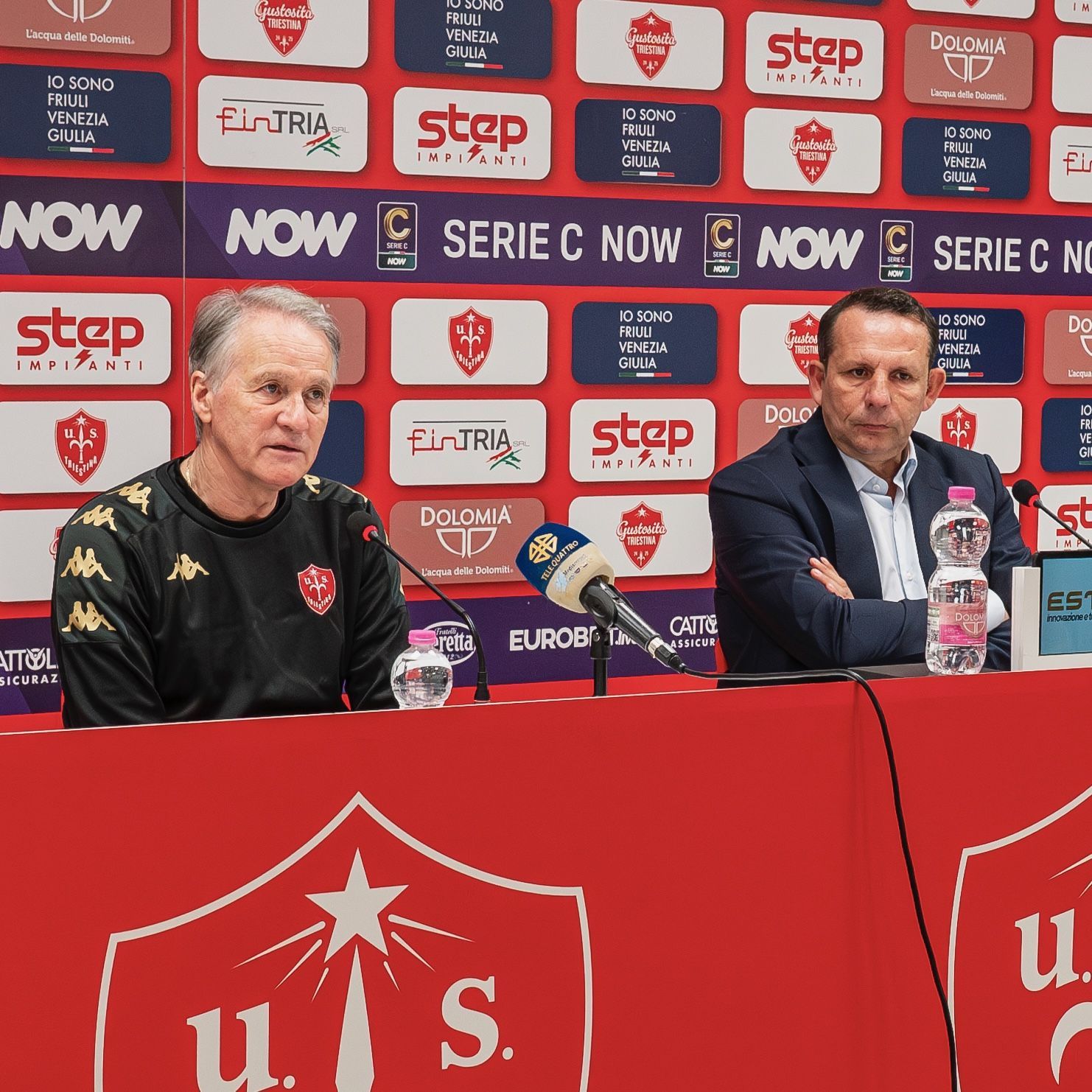 Press Conference introducing Daniele Delli Carri and Attilio Tesser